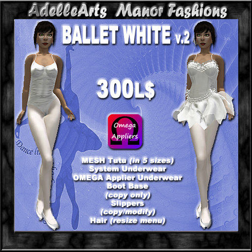 AdelleArts Ballet White v.2