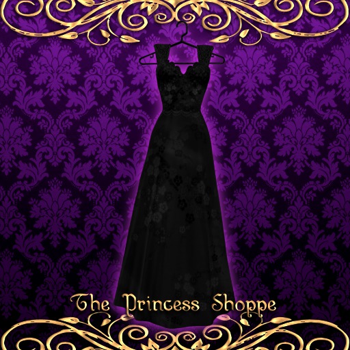 *TPS* Princess Kitra - Gown - Black