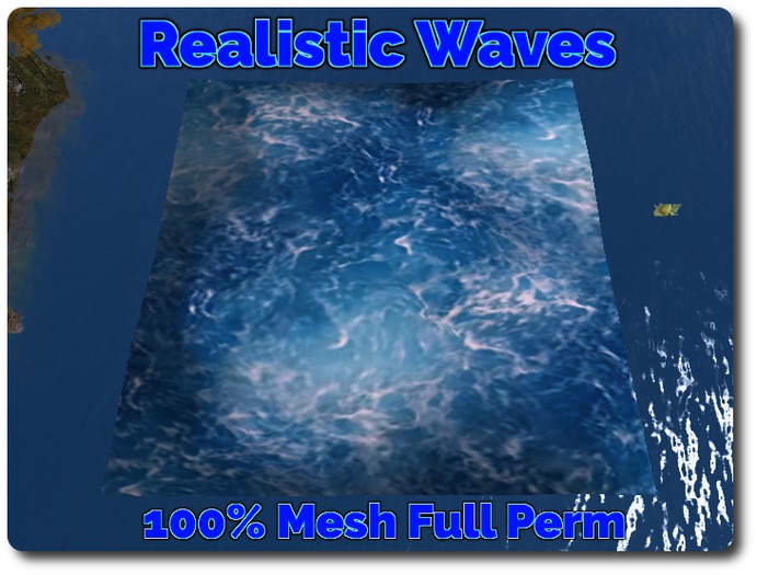 Ocean Waves 100%Mesh Full Perm
