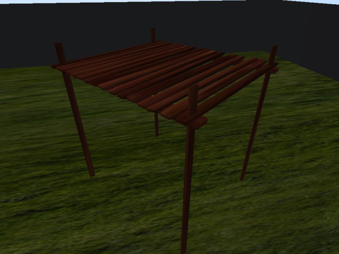 [jz] Wooden Pergola