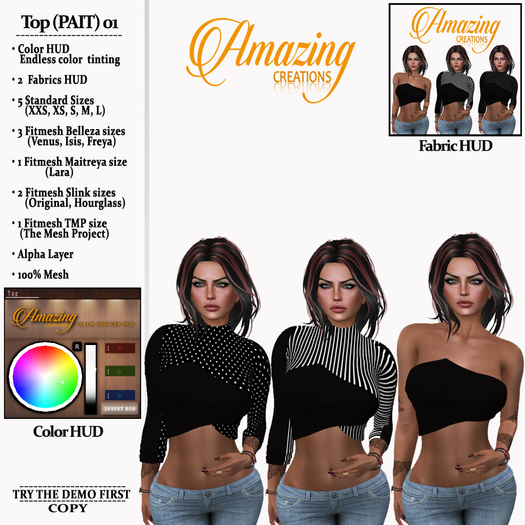 AmAzINg CrEaTiOnS Top (PAIT) 01