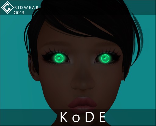 GRIDWEAR O.013 "KoDE" Iris Holograms