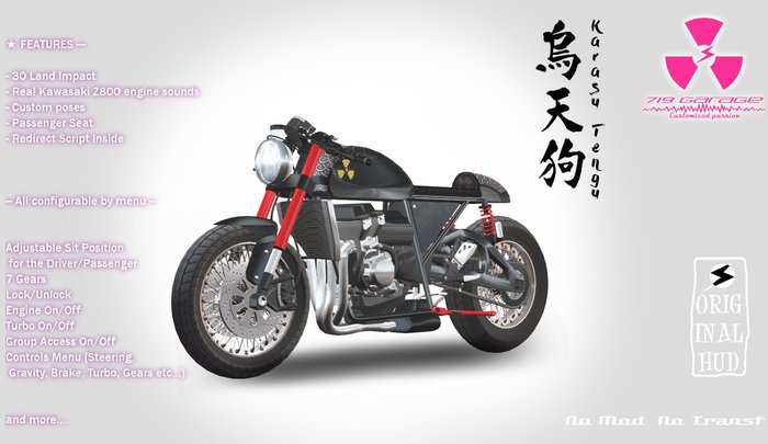 719 Garage - Karasu Tengu 。烏天狗