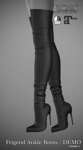 PRECAST Inc. - Pointed High Boots --- DEMO