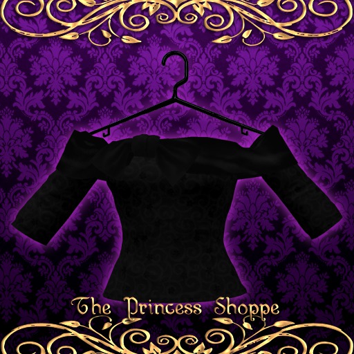 *TPS* Princess Malka - Top - Black