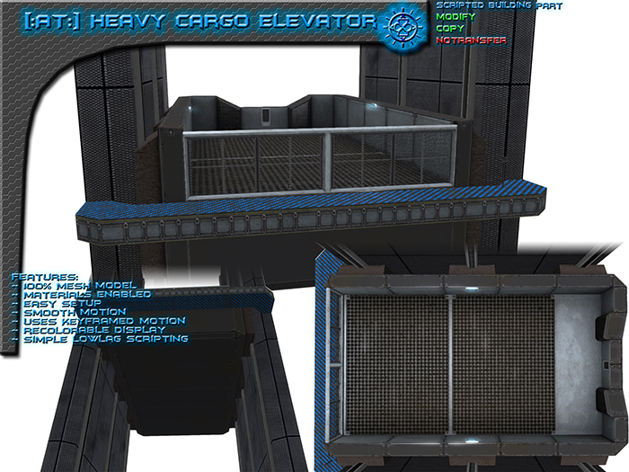 [:AT:] Heavy Cargo Elevator
