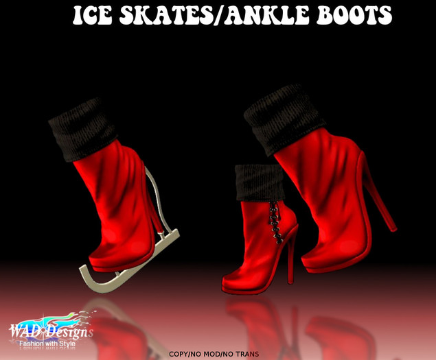 ICE SKATES BOOTIES