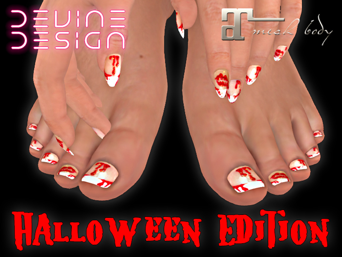 Devine Design - Maitreya Halloween Nails 01