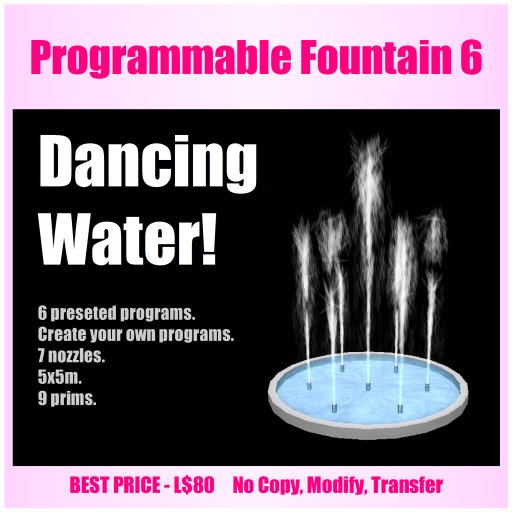 Programmable Fountain 6 (Dancing Fountain)