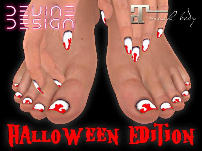 Devine Design - Maitreya Halloween Nails 02
