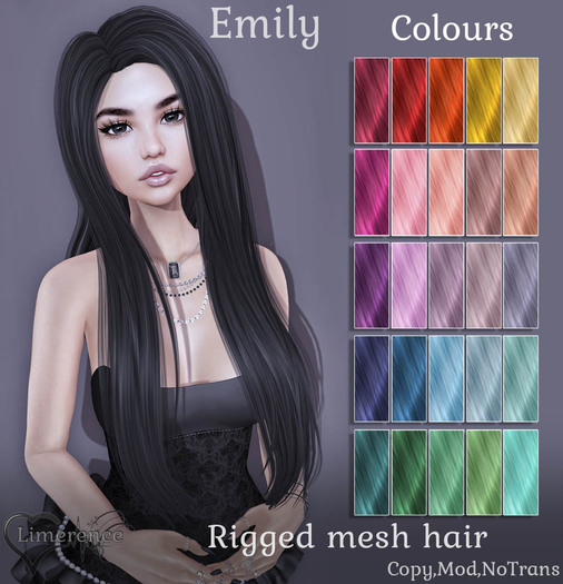 {Limerence} Emily hair-Colours