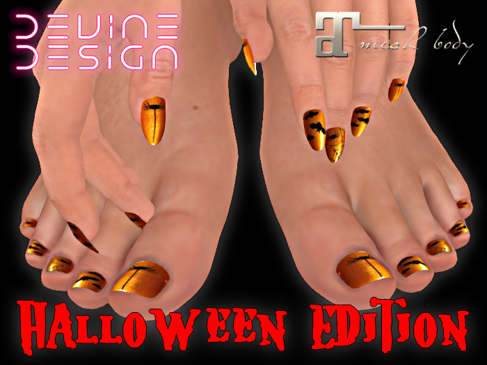 Devine Design - Maitreya Halloween Nails 03