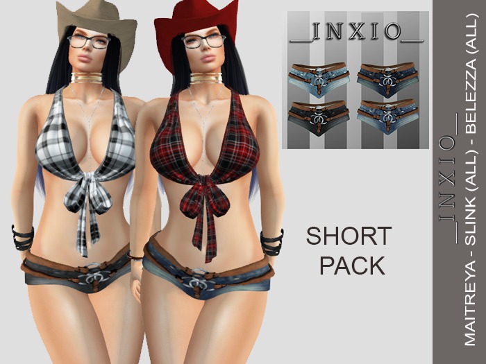 -X- Sexy Farm Chic Short PACK