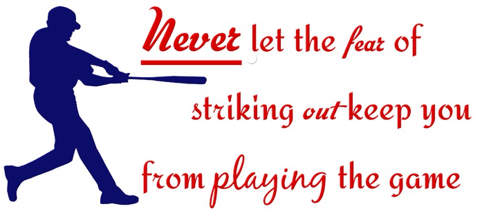 Kids Wall Decor - Baseball Never