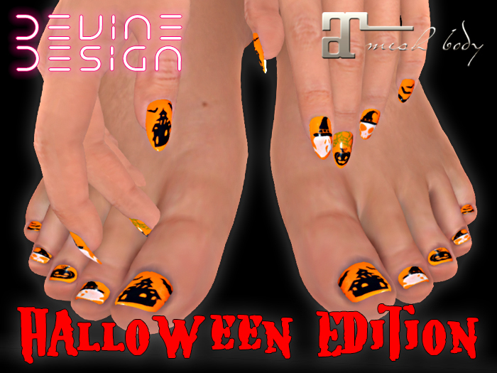 Devine Design - Maitreya Halloween Nails 05