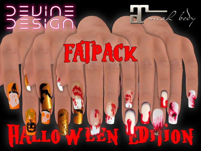 Devine Design - Maitreya Halloween Nails Fatpack