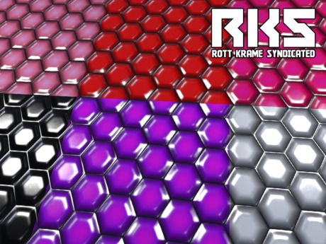 Second Life Marketplace - Rubber Hexagon Padding Textures [ RKS ]
