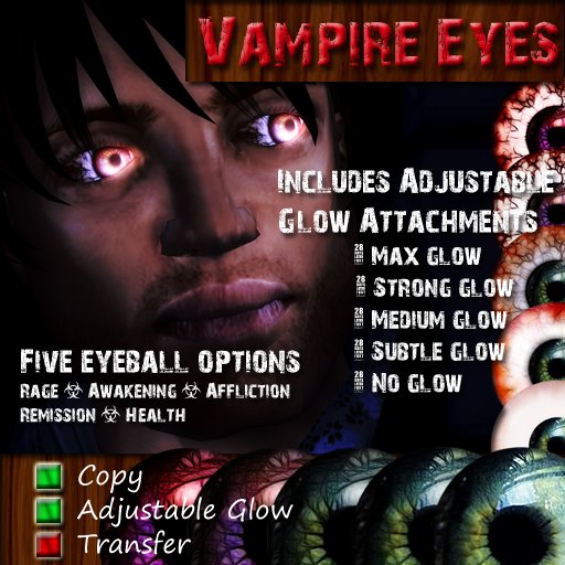 Glowing Vampire Eyes