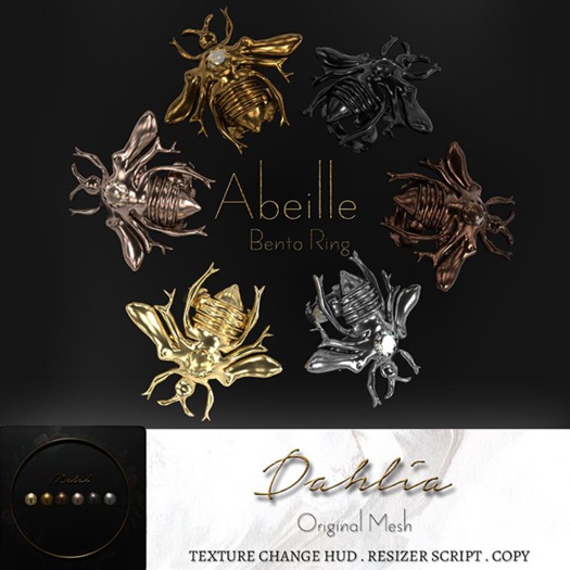  Dahlia - Abeille - Ring