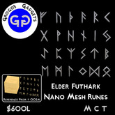 GG: Elder Futhark Nano Runes