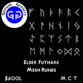 GG: Elder Futhark Runes