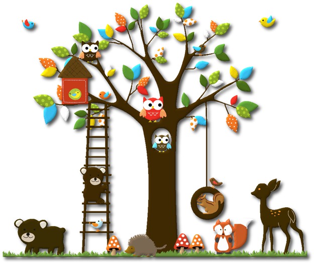 Kids Wall Decor - Ladder Climb
