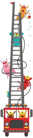 Kids Wall Decor - Fire Call