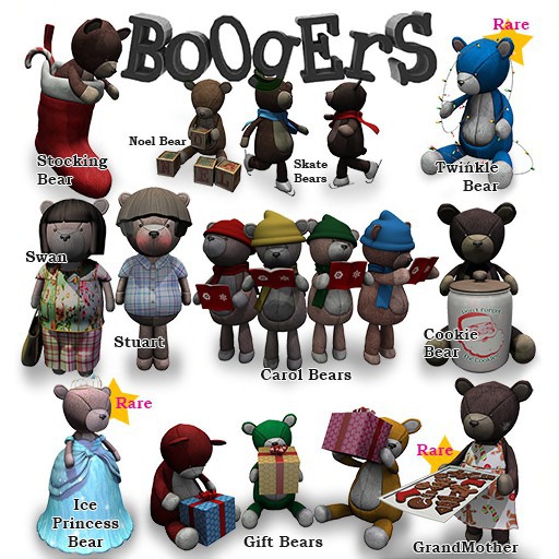 <:*BoOgErS*:> GrandMother Bear Box RARE