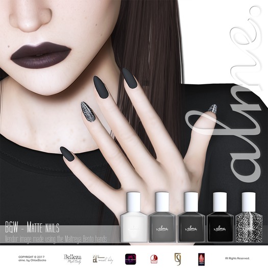 alme. B&Ws - Matte [Wear me!]