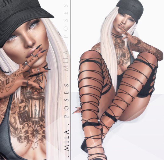 . MILA . POSES // 87 (Bento Sit)