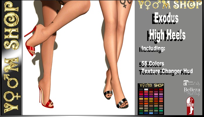 YM SHOP_Exodus High Heels