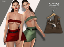 [MSN Design] Suki Outfit [BROWN-LBROWN]