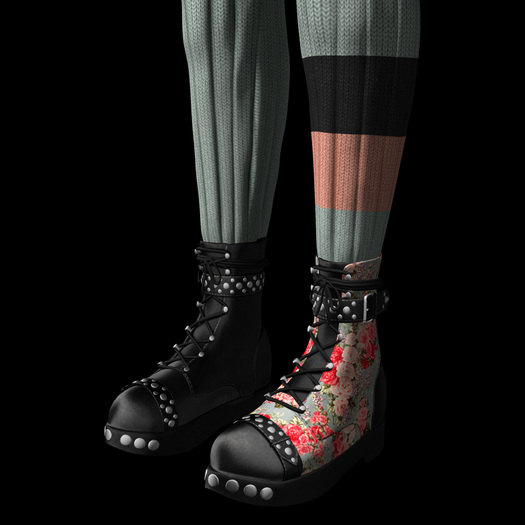 (*<*) 1313 Ande Boots - Leather & Roses