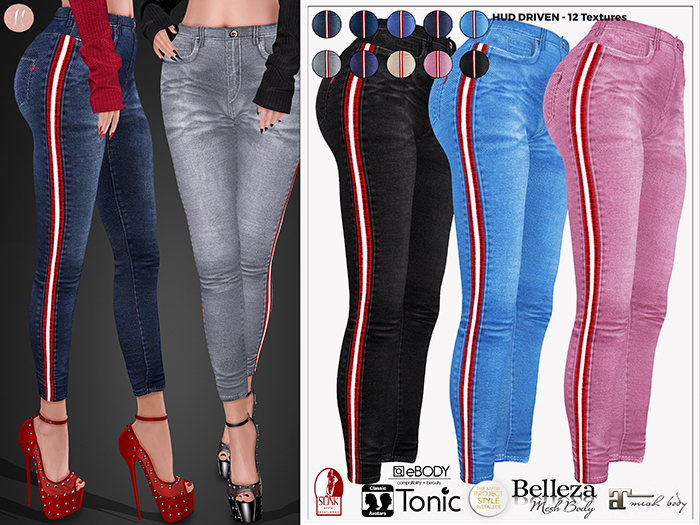 [hh] Jenna Jeans STRIPES PACK