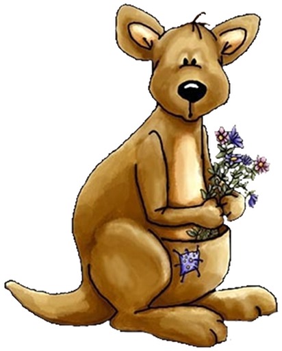 Kids Wall Decor - Kangaroo