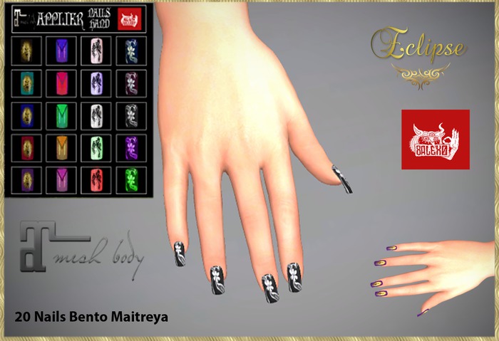 HUD APPLIER NAILS HAND (MAITREYA BENTO)
