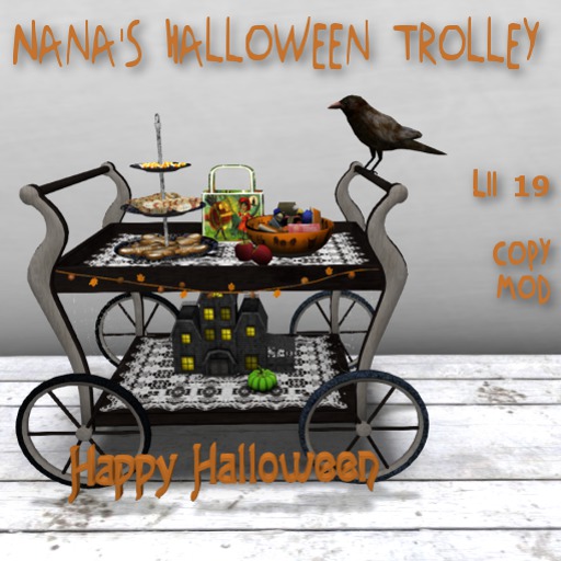 Nana's Halloween Trolley