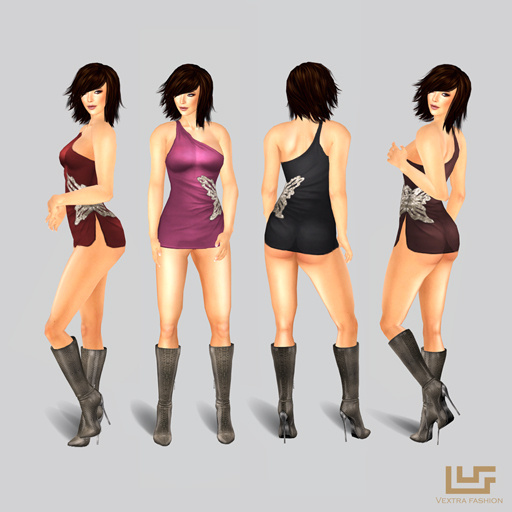 *VEXTRA FASHION* Butterfly Dress - Fatpack