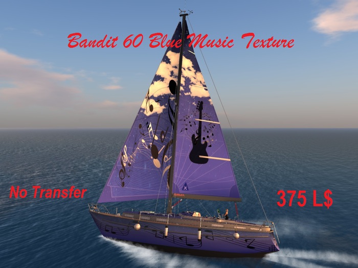 Bandit 60 Music Blue Texture