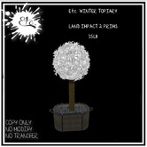 Etc. WINTER TOPIARY
