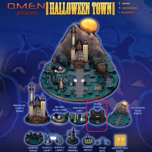 OMEN - Halloween Town - Ghoul School box