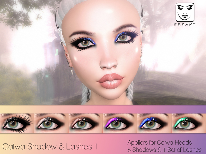 -Errant- Catwa Shadow & Lashes Pack 1