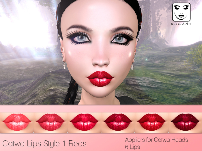 -Errant- Catwa Lips Style 1 Reds