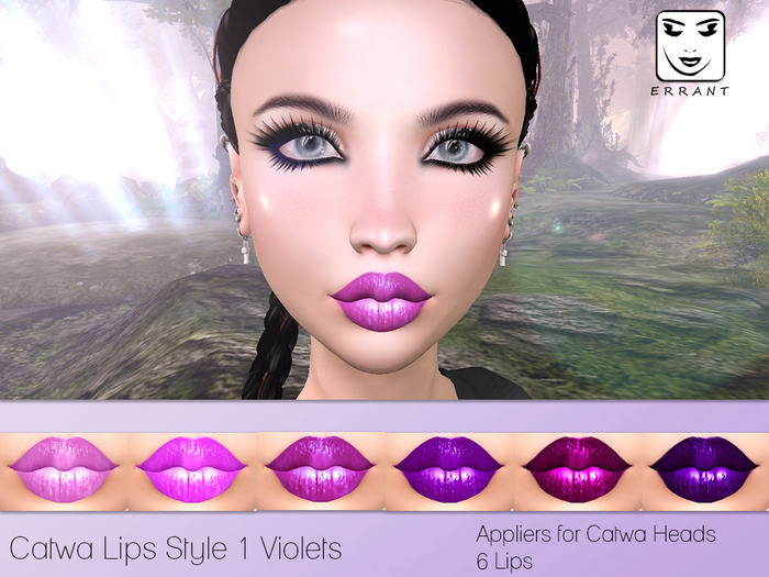 -Errant- Catwa Lips Style 1 Violets