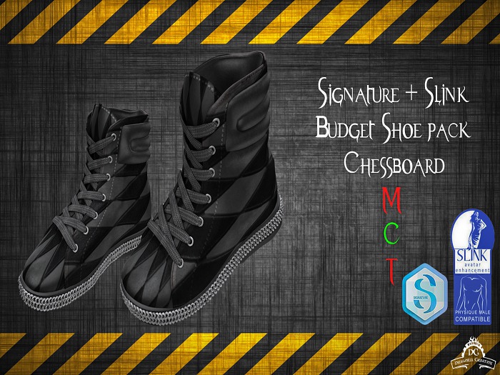 *DC* Creation Budget Shoe Pack - Chessboard
