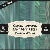 *Cupids Textures * 10 MINT SATIN FABRIC
