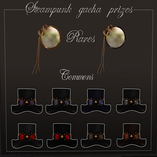 [ Obscure ] - Steampunk Hat (Green)