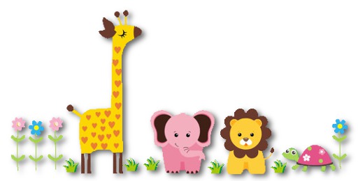 Kids Wall Decor - Jungle Line