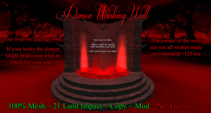 Demon Wishing Well