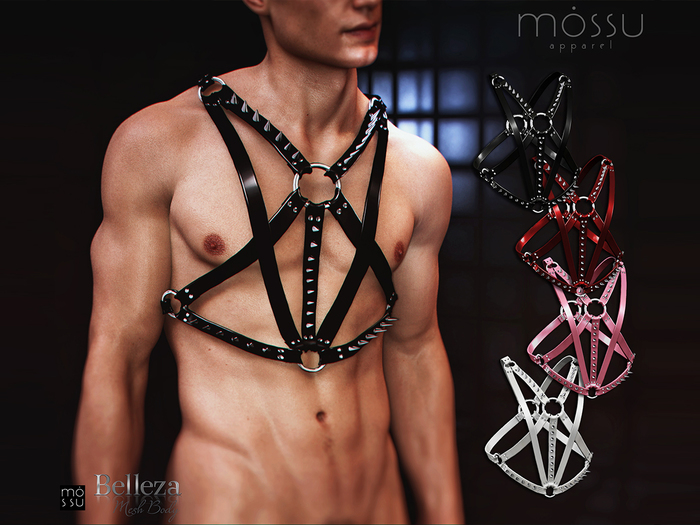Mossu - Spiky.Harness - DEMO - Belleza
